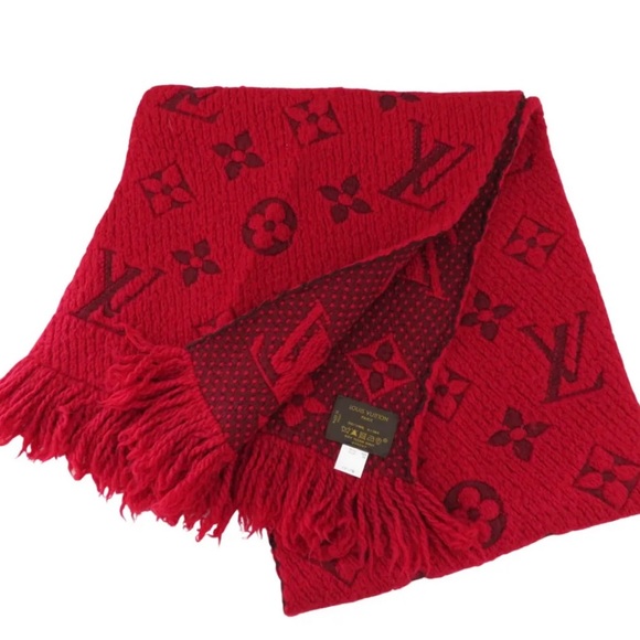 Authentic LV logomania wool scarf - Picture 2 of 3